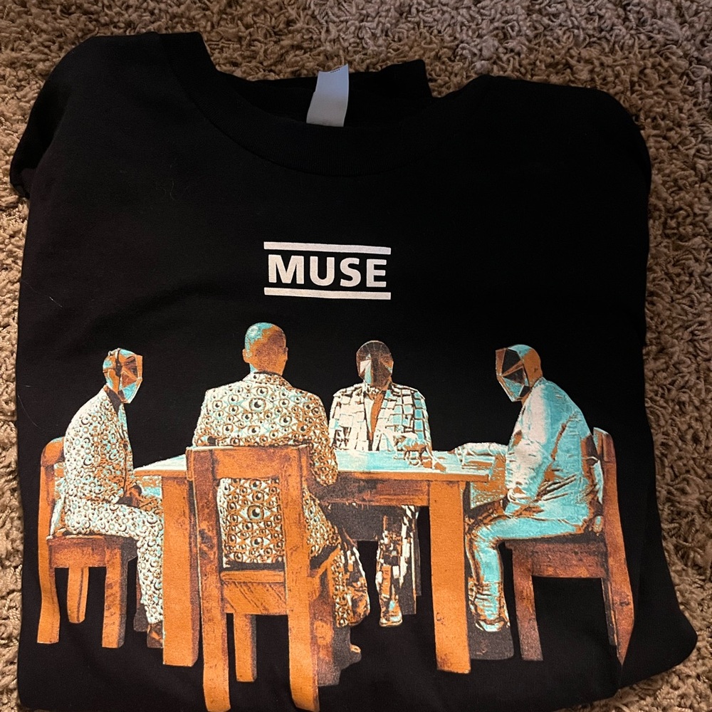 Muse Black Graphic T-Shirt